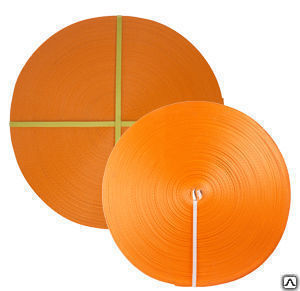 Лента текстильная для ремней TOR 50 мм 4500 кг (оранжевый)