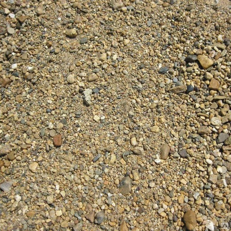 Гравий с песком фото