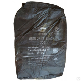 Пигмент железооксидный черный 722 Китай Тонгчем 