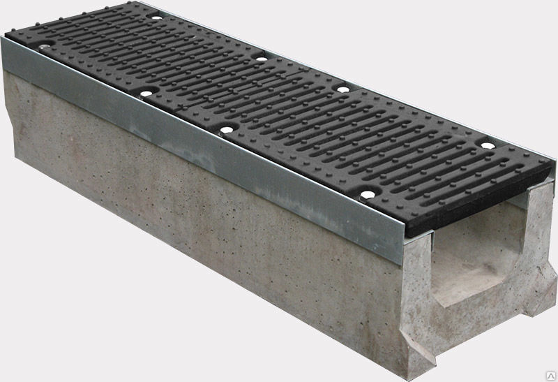 Лоток водоотводный бетонный ЛВБ Optima 500 №8