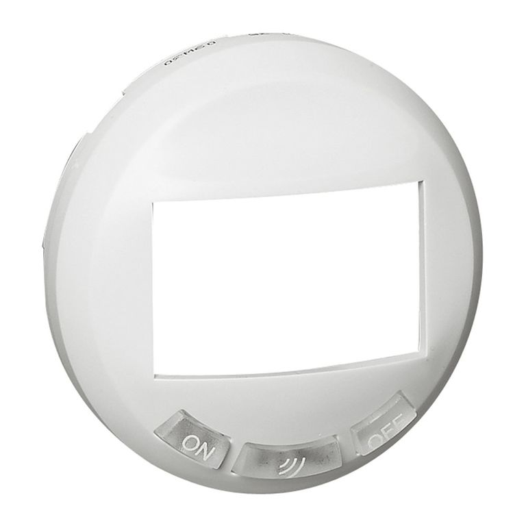 Панель лицевая для ИК-датчика с выключателем белая Legrand Celiane