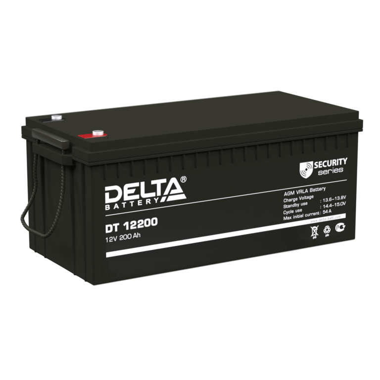 Аккумулятор Delta 12В/200 А/ч