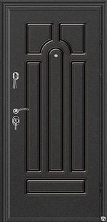 Дверь металлическая входная ПР2 Соломон Муар 8019 (980) #1