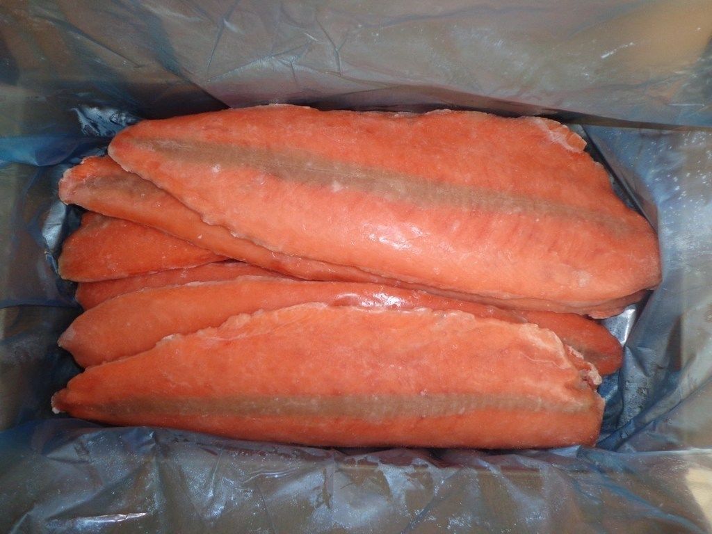 Филе лосося на коже Кета "Chum salmon" слабой соли