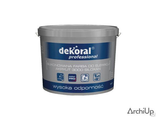 Краска силиконово-акриловая Dekoral Pro 3000 Akrylit Siloxan