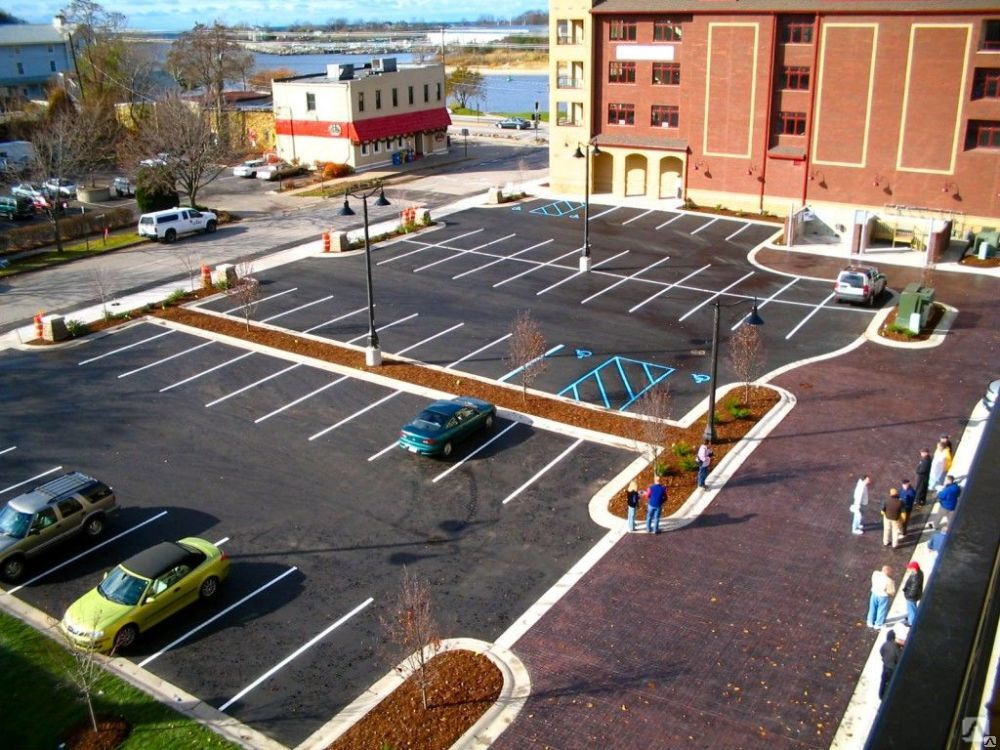 Строительство парковок из асфальтного среза, цена 1 100 руб./кв.м в ...