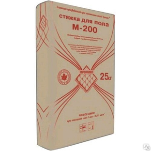 Цементно-песчаная смесь М-200 25 кг 