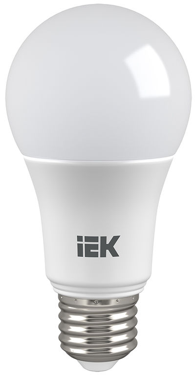 Лампа светодиодная LED 9вт E27 белый ECO IEK