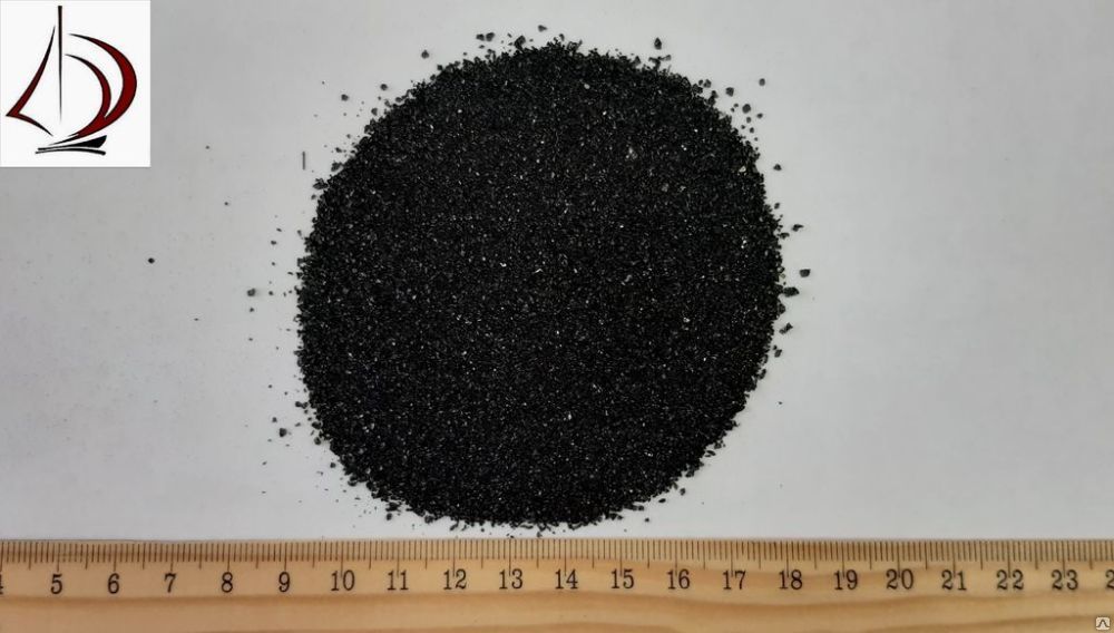 Порошок абразивный (никельшлак) фракция 0,1-0,7 мм