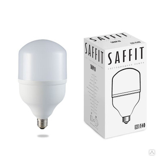 Лампа светодиодная LED 40вт Е27/Е40 белый Saffit 