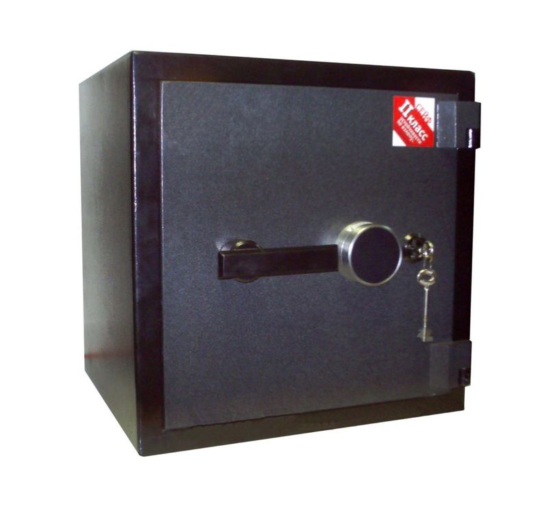 Сейф ВМ 1001Т-МК с механическим кодом и ключом (455 х 455 х 400 мм)