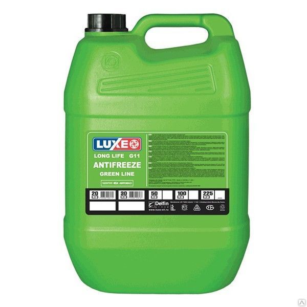 Антифриз Luxe зеленый канистра 20кг