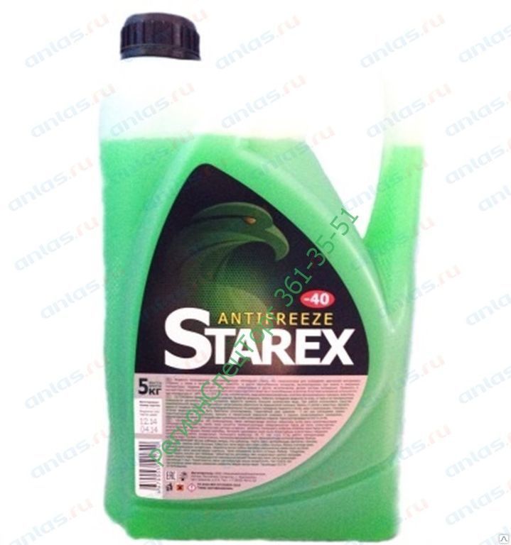 Антифриз Starex Green G11 5 кг