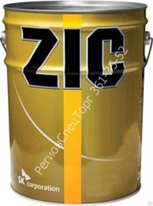 Масло компрессорное ZIC SK Compressor oil rs 68 20 л