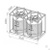 Кассетный модуль КАС с емкостями на 6000 литров для карбамидно-аммиачных смесей жидких комплексных удобрений #10