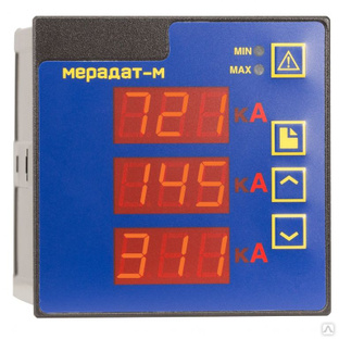 Мерадат-М3А1 Электронный регистратор силы переменного тока трехфазный 