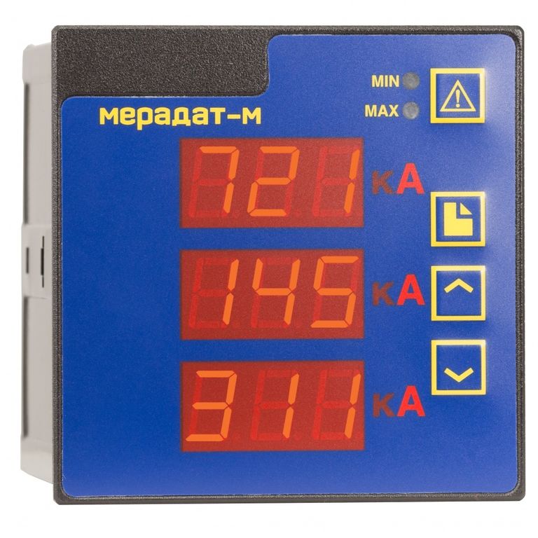 Мерадат-М3А1 Электронный регистратор силы переменного тока трехфазный