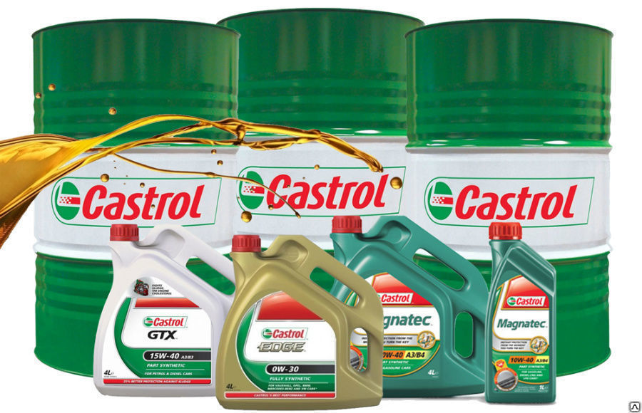 Моторное масло CASTROL 5w30, 4 л (канистра)