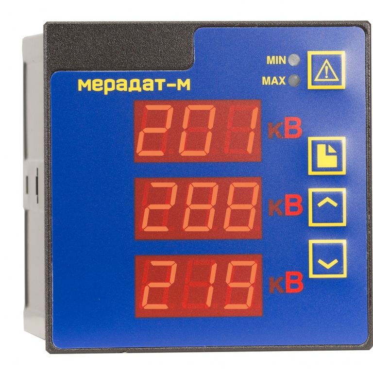 Мерадат-М3В1 Электронный регистратор напряжения трехфазный