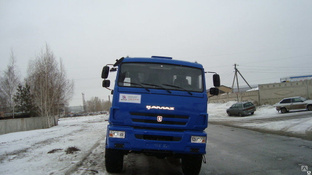Вахтовый автобус НЕФАЗ 4208 на шасси КАМАЗ-5350 (6х6) #1