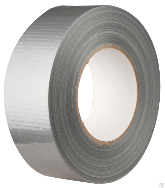 Клейкая лента Поликен серая (Duct Tape grey), 48 мм х50 м