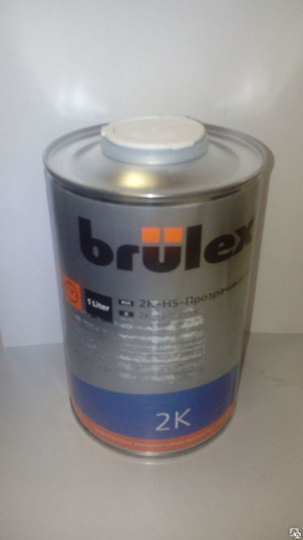 Лак 2К-HS прозрачный Brulex 5 л, цена в Владивостоке от компании ИМТЕХ