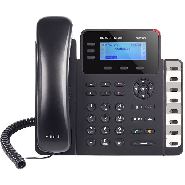 Телефон IP Grandstream GXP-1630, черный