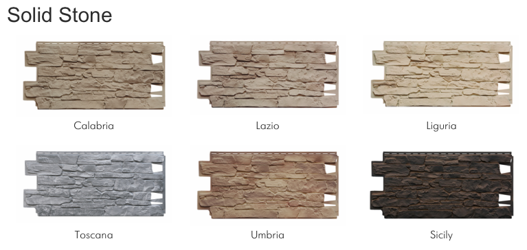 Фасадные панели Vox Solid Stone