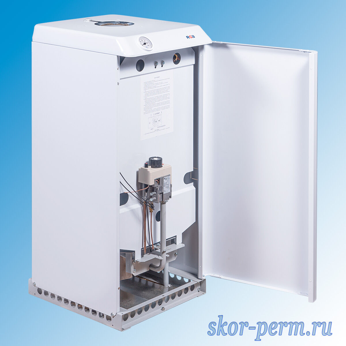 Внешний вид котла Жуковский