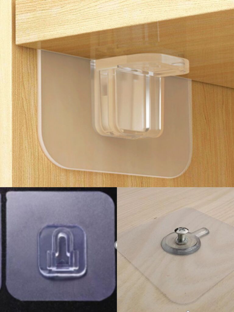 Крепления самоклеящиеся прозрачные для интерьера в Барнауле — купить с доставкой в АлтСвет